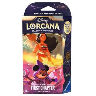 Disney Lorcana TCG - The First Chapter Starter Deck (Amber/Amethyst)