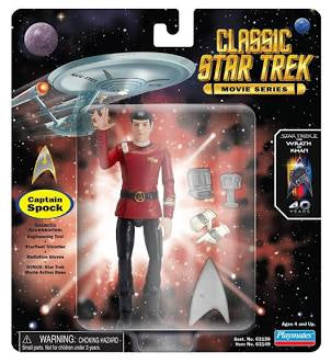 Playmates Classic Star Trek Movie Series Captain Spock Action Figure