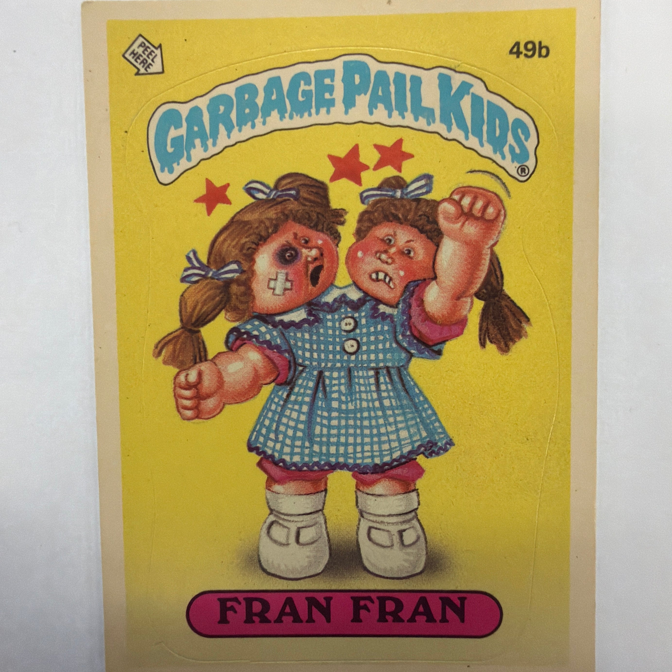 Garbage Pail Kids - 1985 Fran Fran #49b