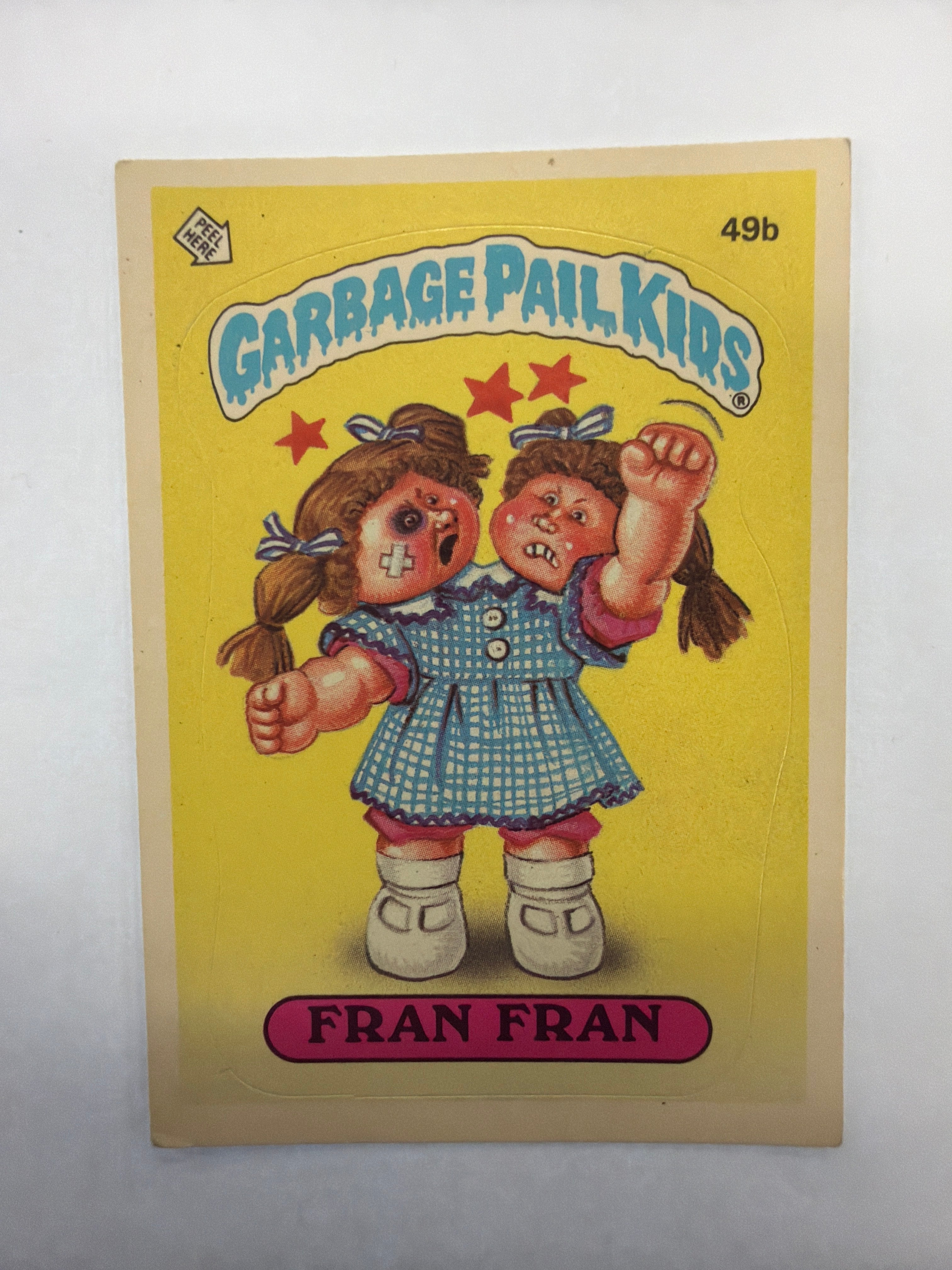Garbage Pail Kids - 1985 Fran Fran #49b