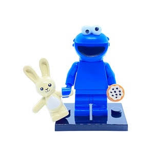 Sesame Street Cookie Monster  #1 Mini Block Figure