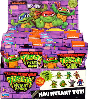 Playmates Toys Teenage Mutant Ninja Turtles Mutant Mayhem Mini Mutant Tots