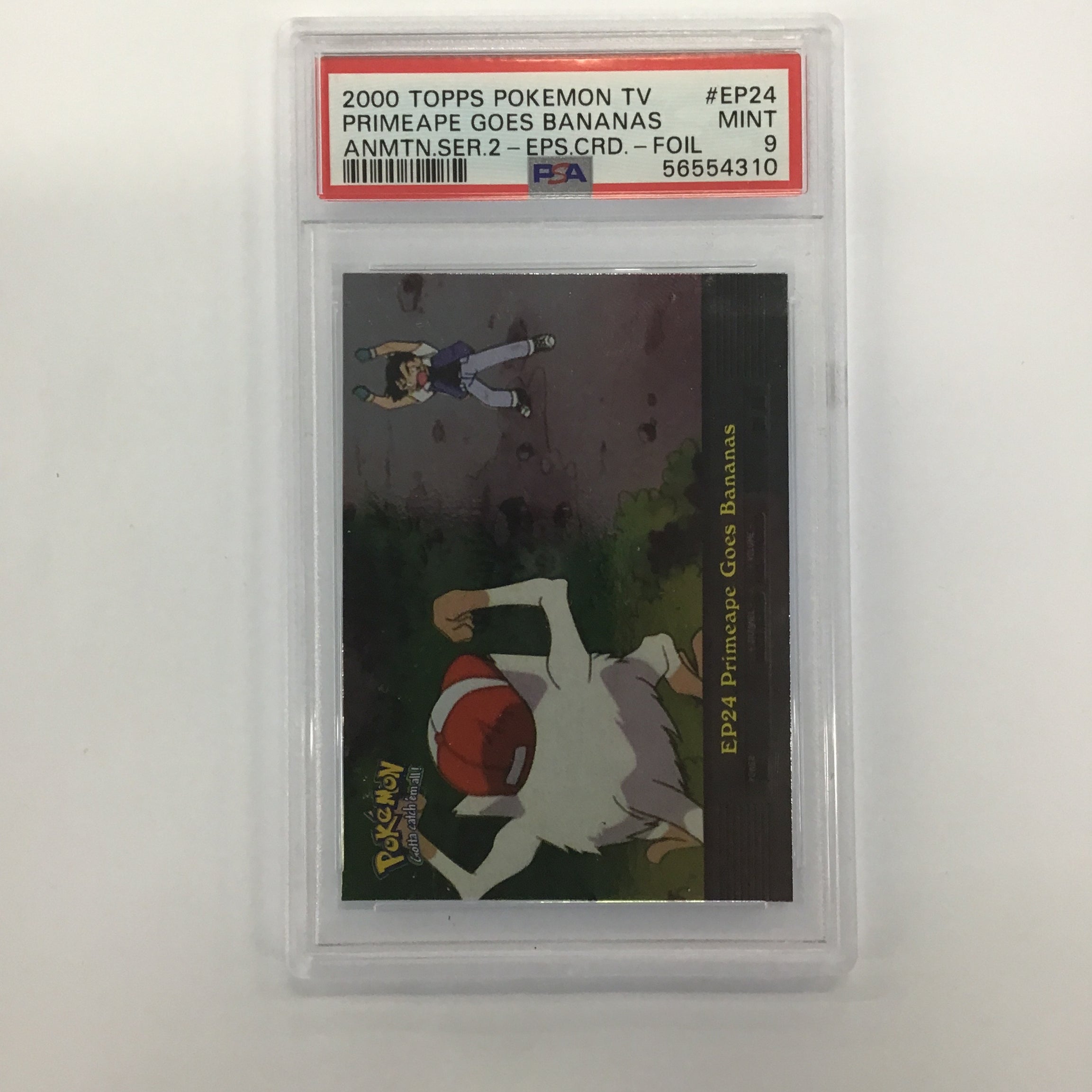 Pokémon TCG - Topps Pokémon TV Ser.2 Primape Goes Bananas EP24 Foil