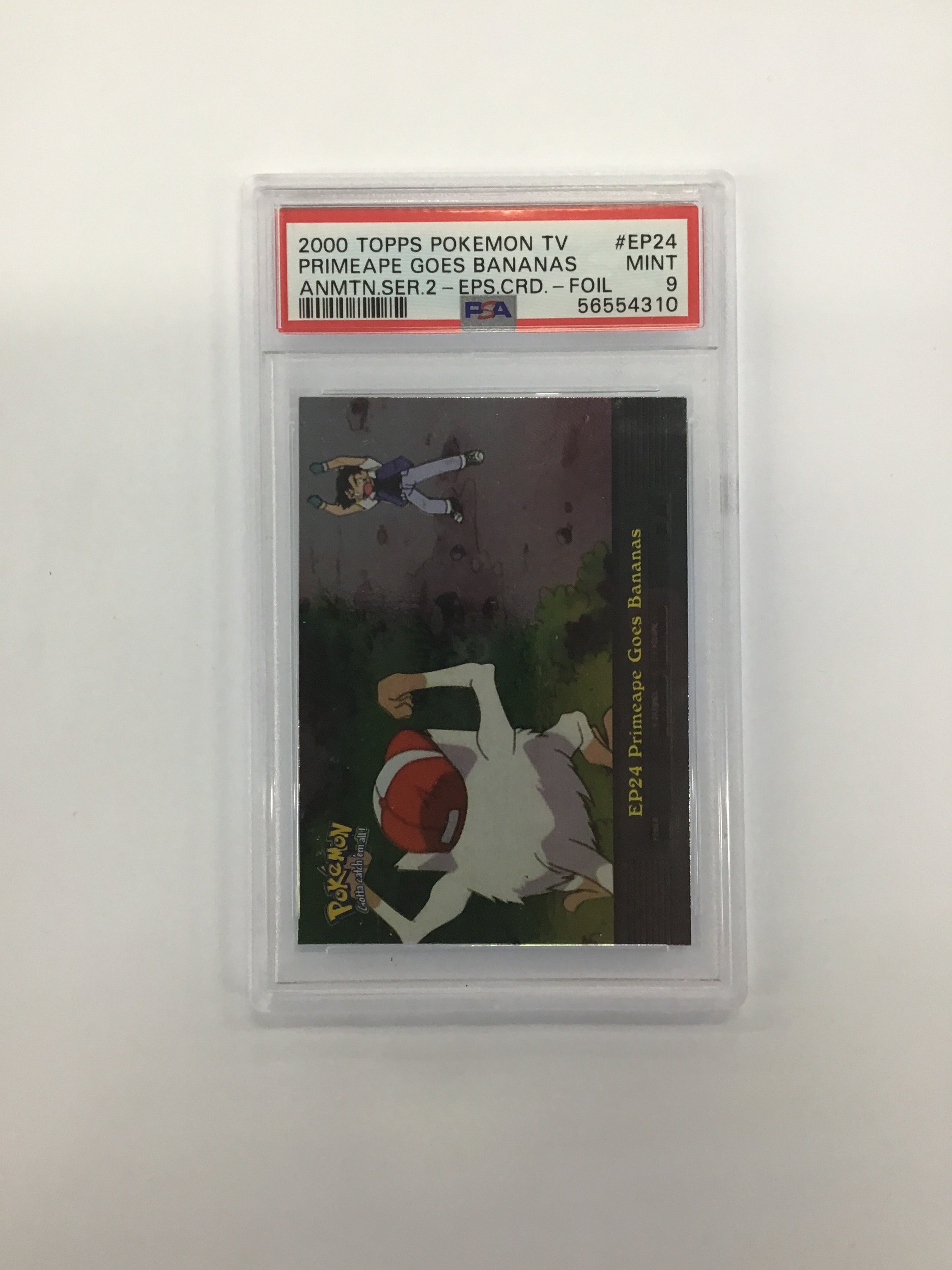 Pokémon TCG - Topps Pokémon TV Ser.2 Primape Goes Bananas EP24 Foil