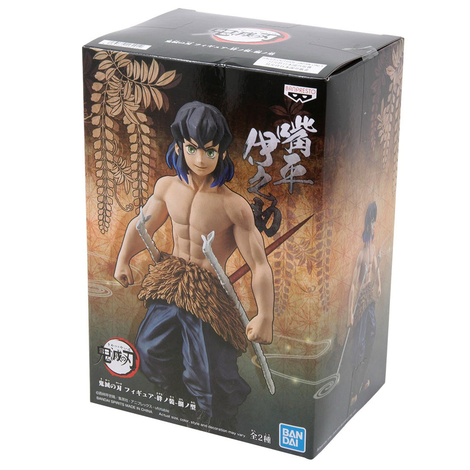 Banpresto Demon Slayer Inosuke Hashibira Shirtless Version Statue