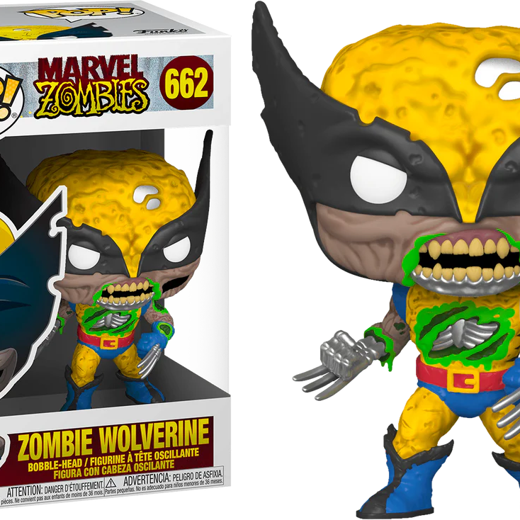 Funko Pop! Marvel Zombies Zombie Wolverine #662