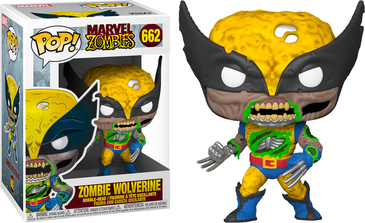 Funko Pop! Marvel Zombies Zombie Wolverine #662