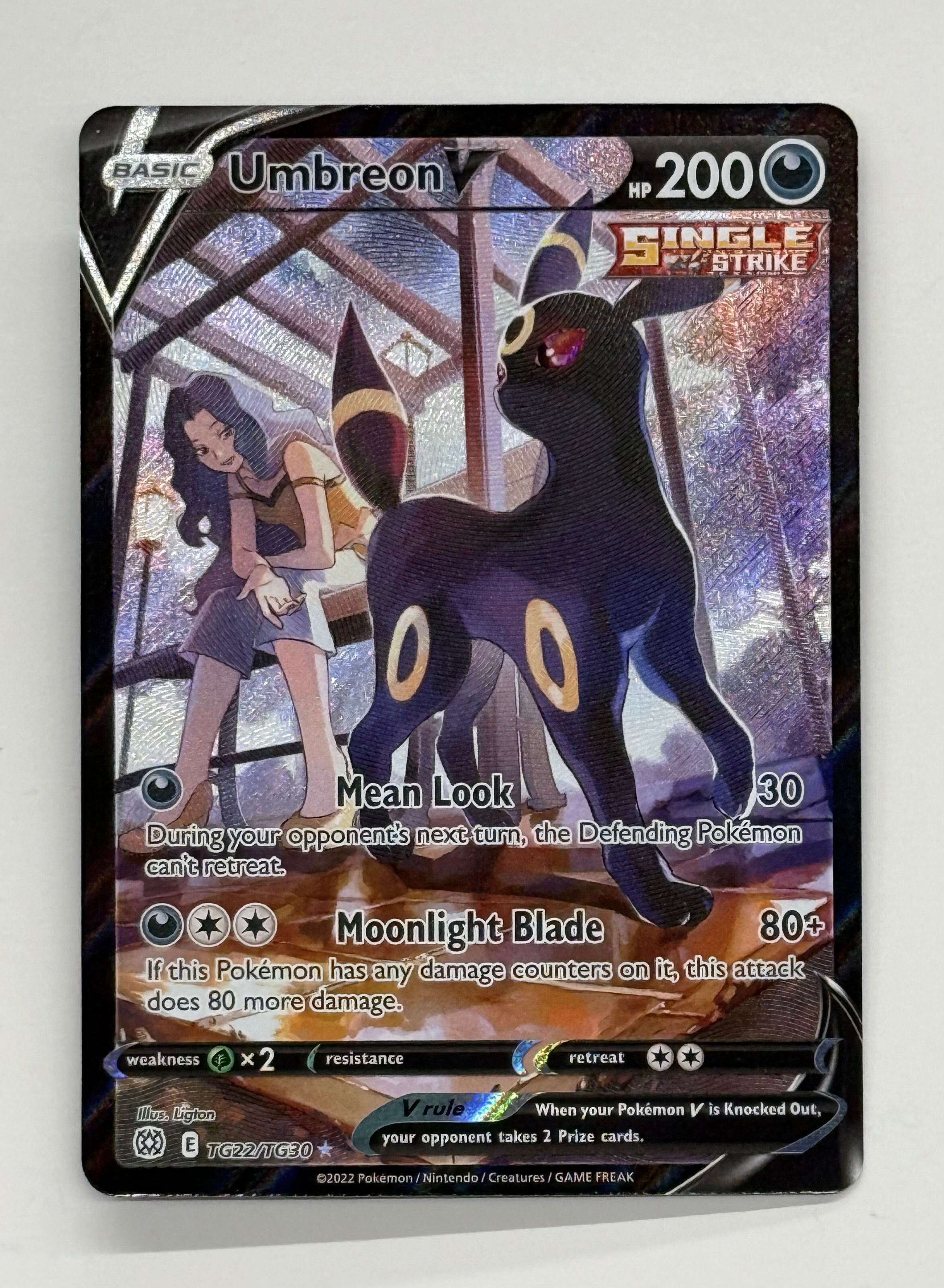 Pokémon TCG - Brilliant Stars Umbreon V TG22/TG30 NM