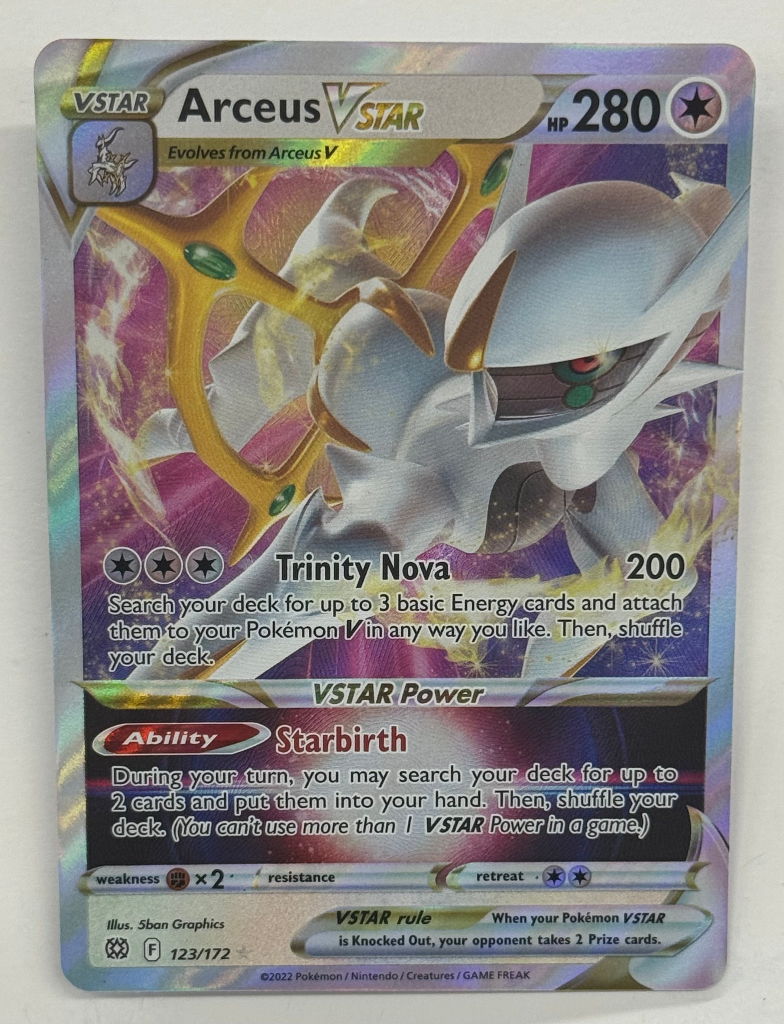 Pokémon TCG - Brilliant Stars Arceus VSTAR 123/172 NM