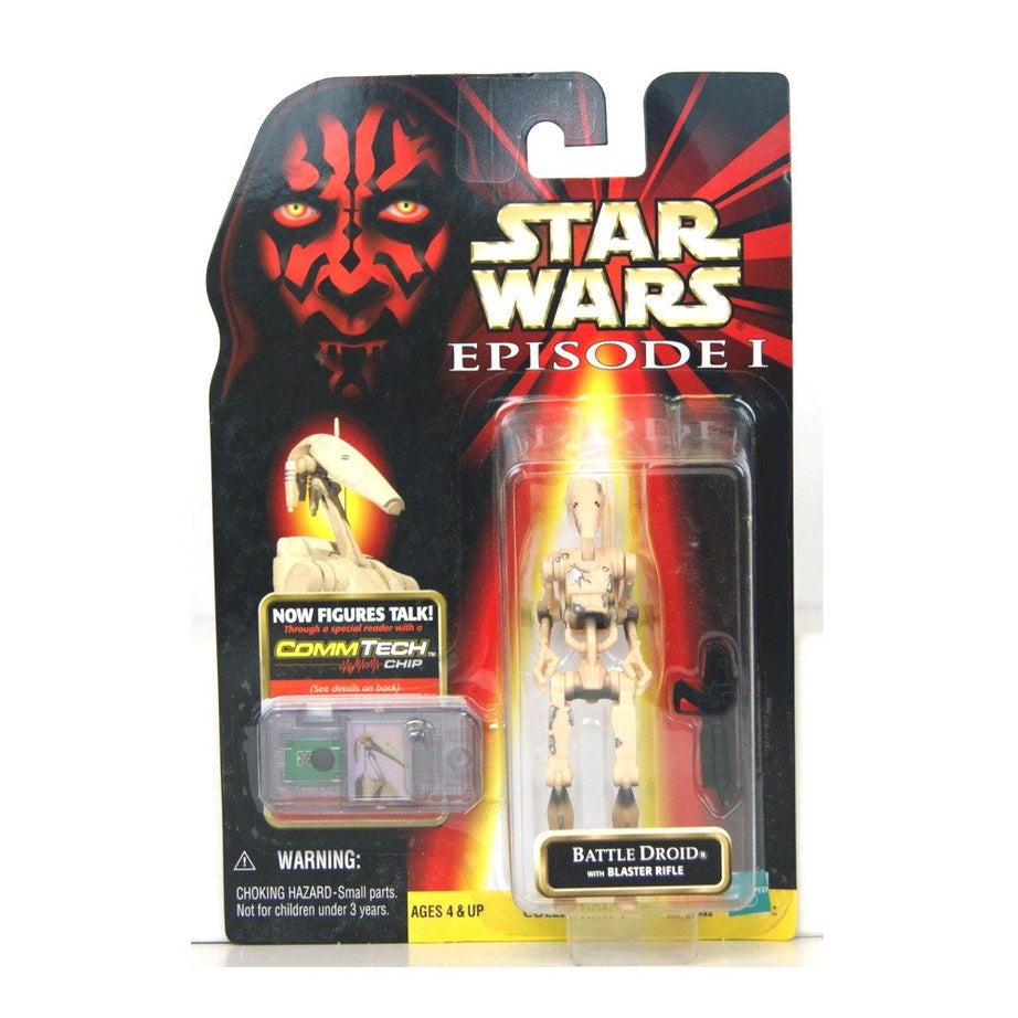 Hasbro Star Wars Episode I Collection 1 Battle Droid 3” Figure