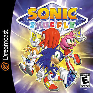 Dreamcast Sonic Shuffle Video Game