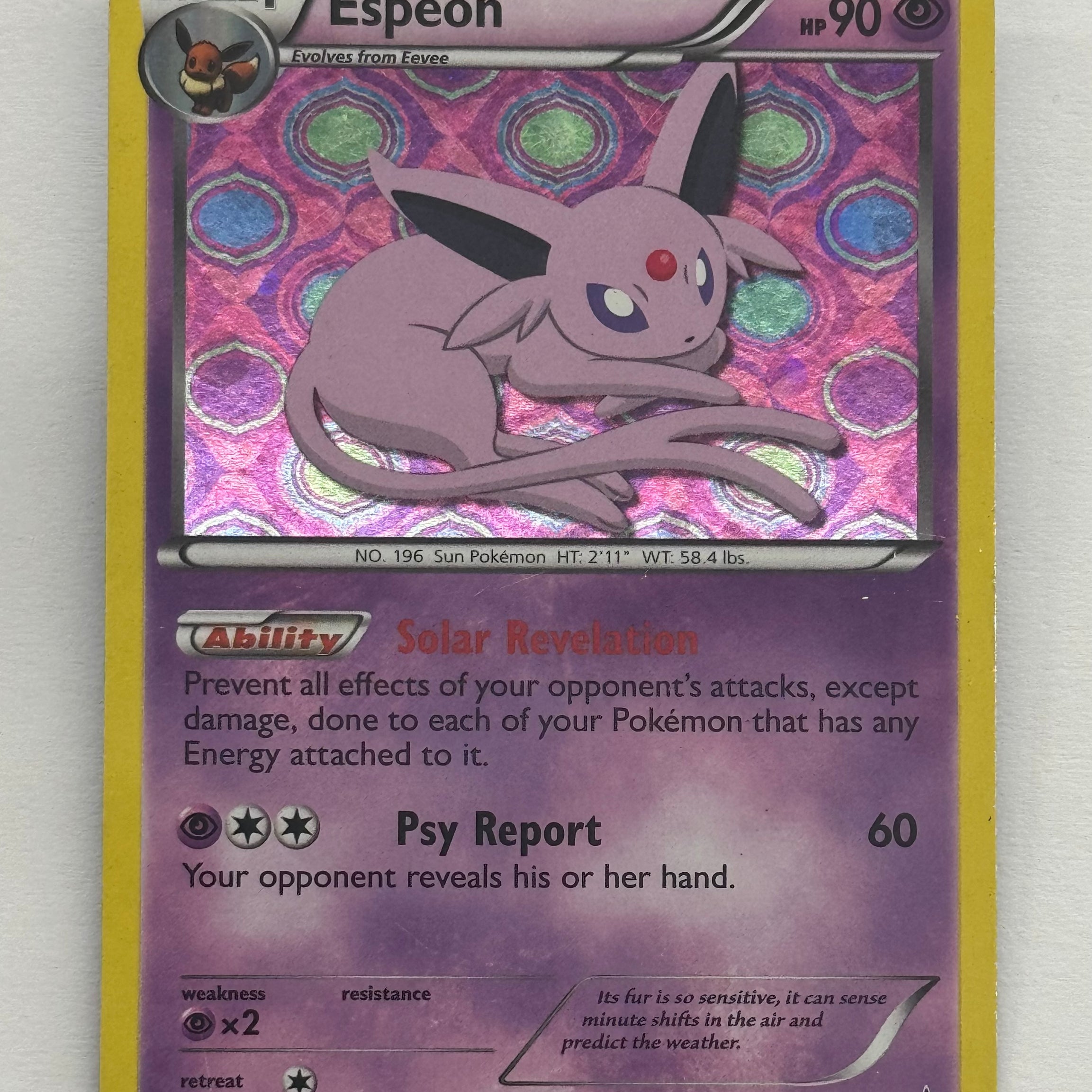 Pokémon TCG - Black & White Promo Card Espeon BW92 HP