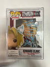 SIGNED! Funko Pop Full metal Alchemist Brotherhood Edward Elric Signed Vic Mignogna #1176