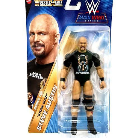 WWE Mattel Main Event Series 152 Stone Cold Steve Austin Action Figure