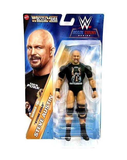 WWE Mattel Main Event Series 152 Stone Cold Steve Austin Action Figure