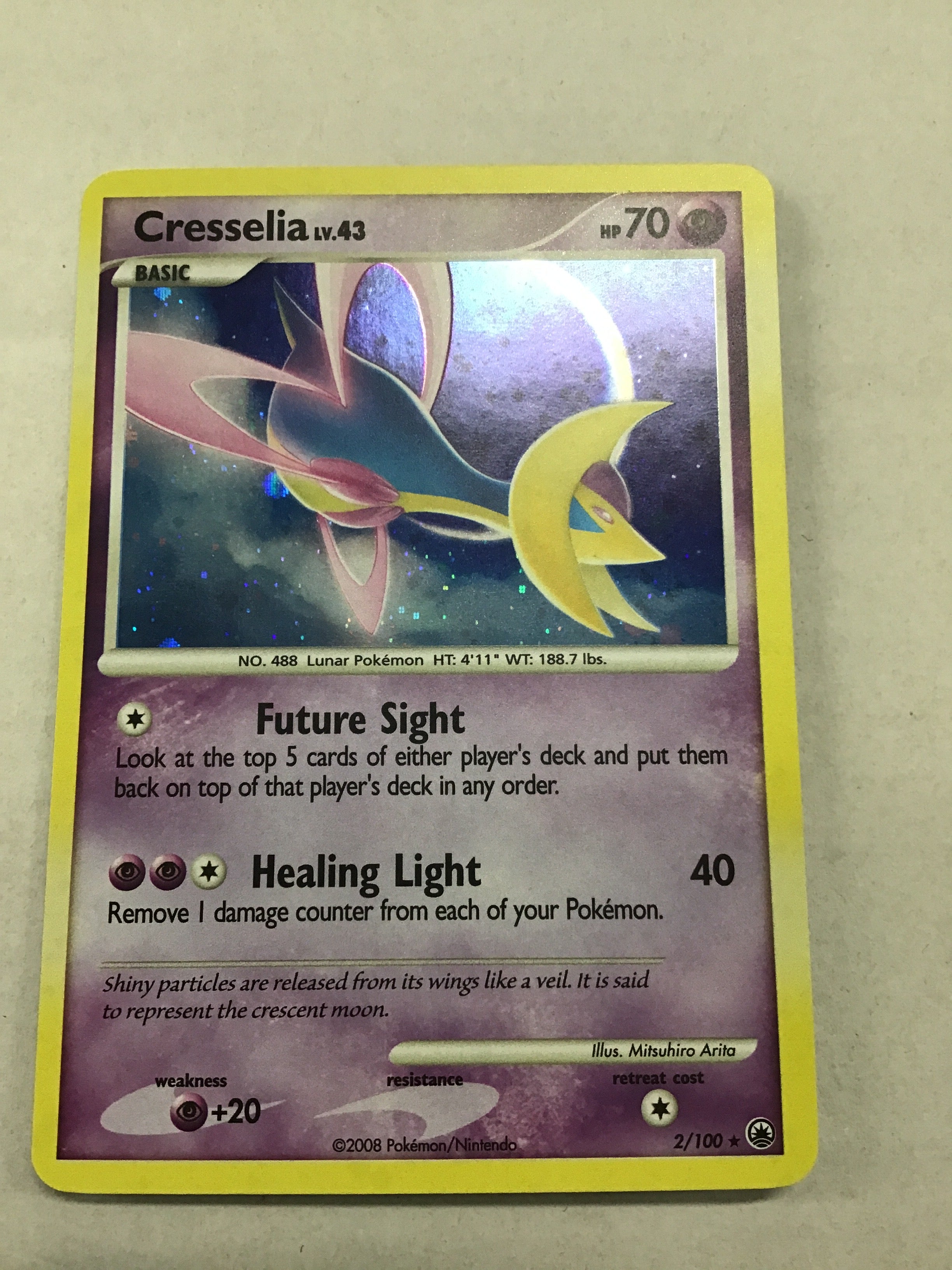 Pokémon TCG - Majestic Dawn Cresselia 2/100 NM