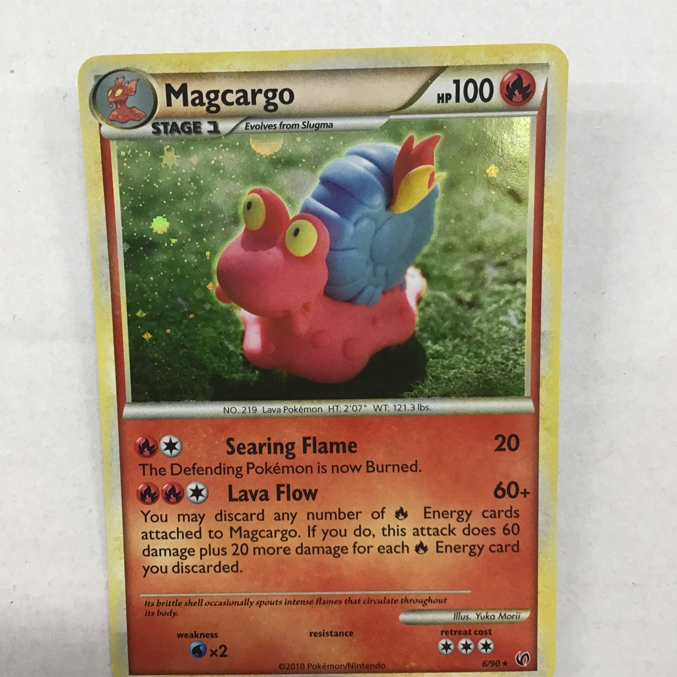Pokémon TCG - Undaunted Magcargo 6/90 NM