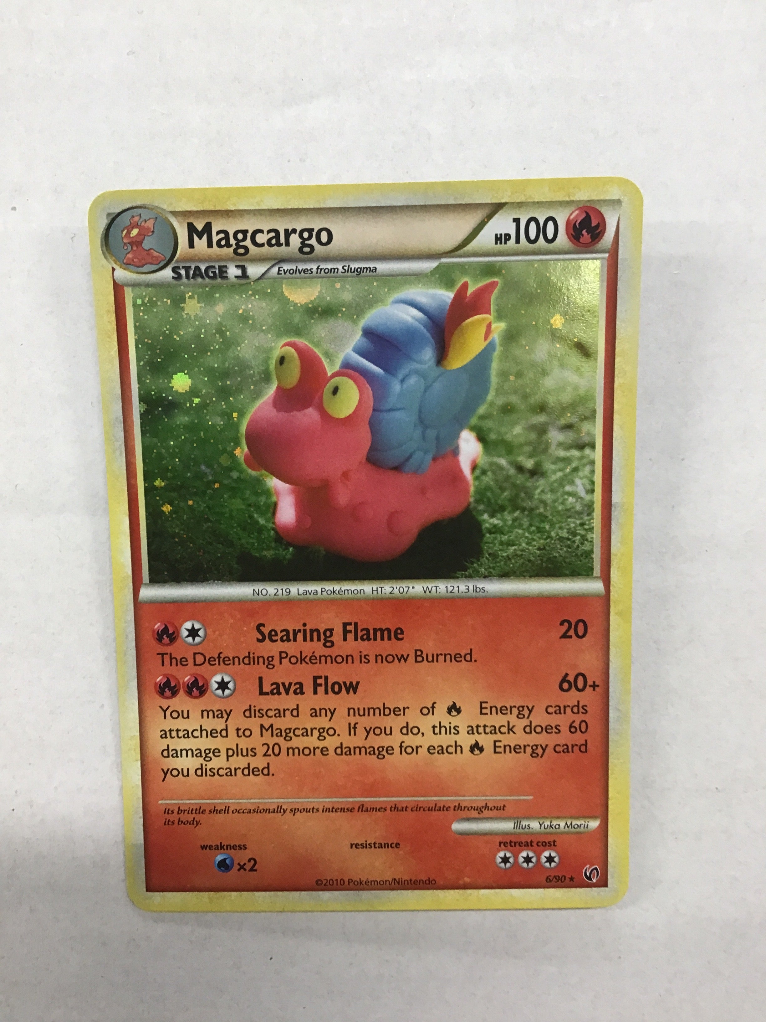 Pokémon TCG - Undaunted Magcargo 6/90 NM