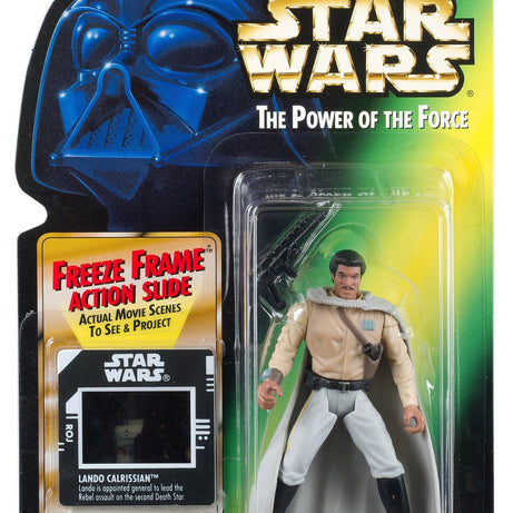 Kenner Star Wars The Power Of The Force Lando Calrissian in Generals Gear 3” Figure