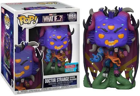 Funko Pop! Marvel Studios What If…? Doctor Strange Supreme Unleashed Funko 2021 Fall Convention Limited Edition #884