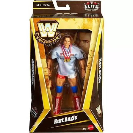 WWE Mattel Elite Collection Legends Kurt Angle Series 24 Action Figure