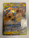 Pokemon TCG Raichu & Alolan Raichu Gx Unified Mind Damaged