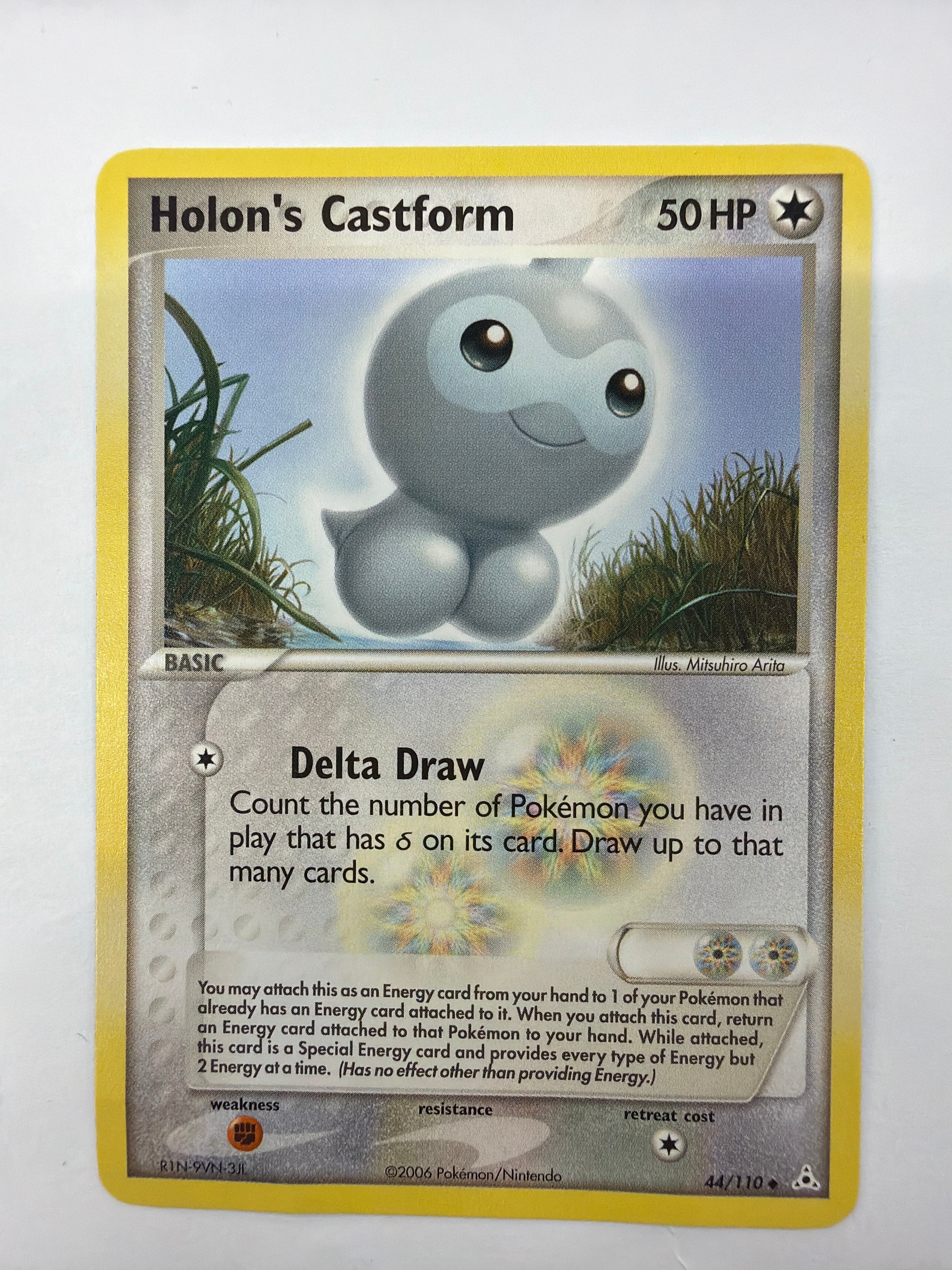 Pokémon TCG - Ex Holon Phantoms Holon's Castform 44/110 Non-Holo NM
