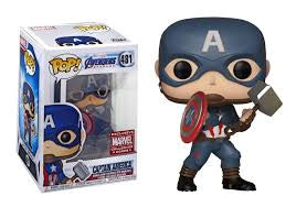 Funko Pop Marvel Avengers Endgame Captain America Exclusive Marvel Collector Corps 481