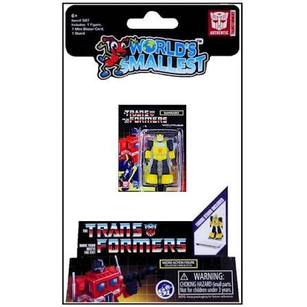 Worlds Smallest Hasbro Transformers Bumblebee Action Figure
