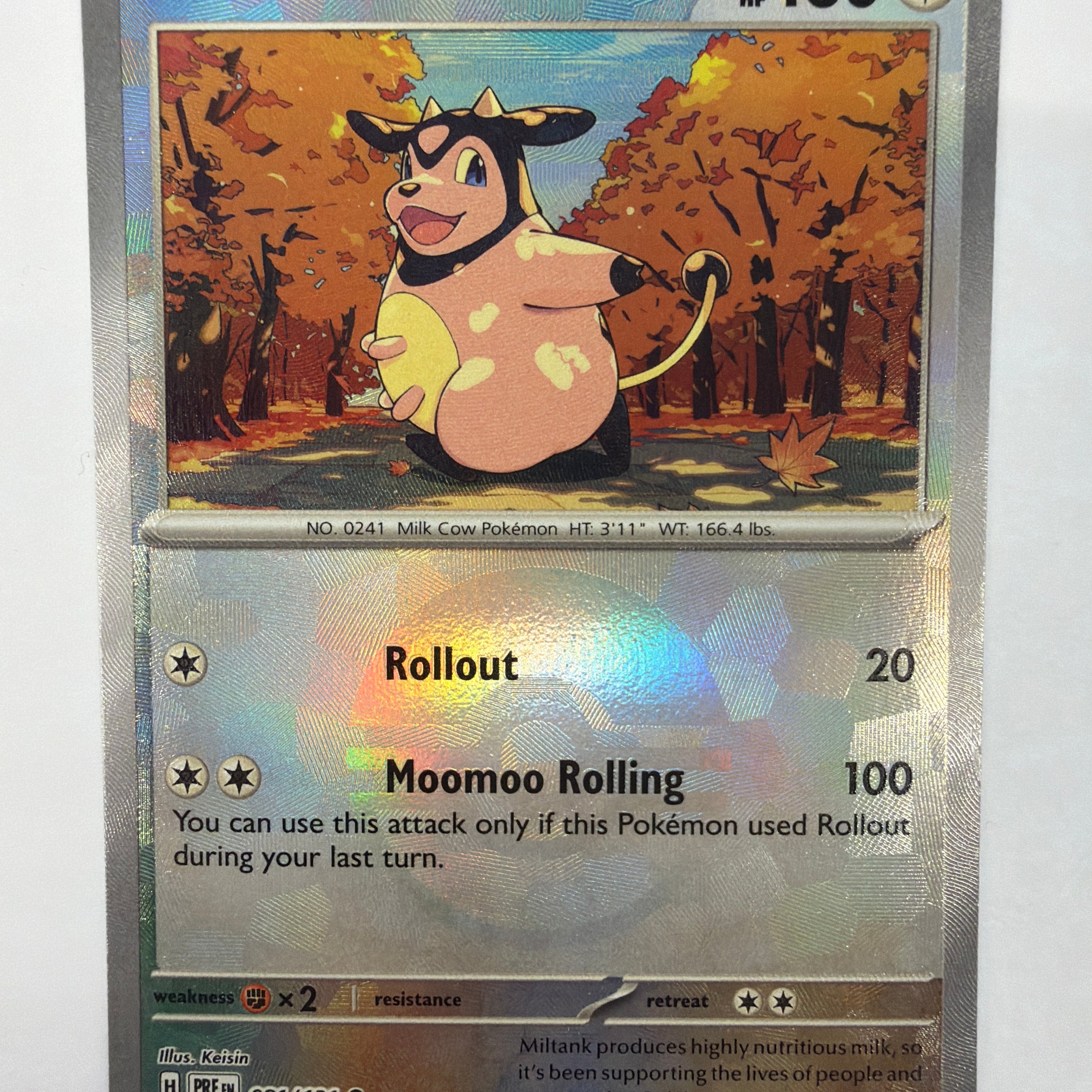 Pokémon TCG - Prismatic Evolutions Miltank 081/131 Pokeball NM