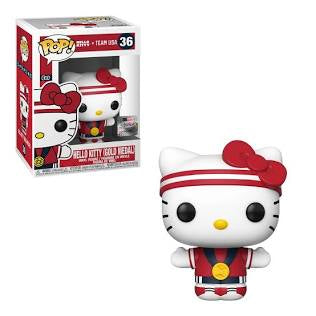 Funko Pop! Hello Kitty x Team USA Hello Kitty Gold Medal #36