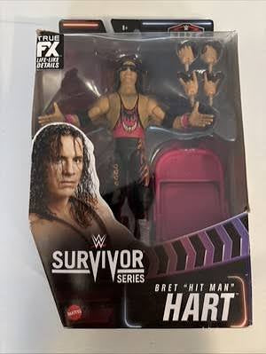 WWE Mattel Elite Collection Survivor Series 4 Bret "Hit Man" Hart