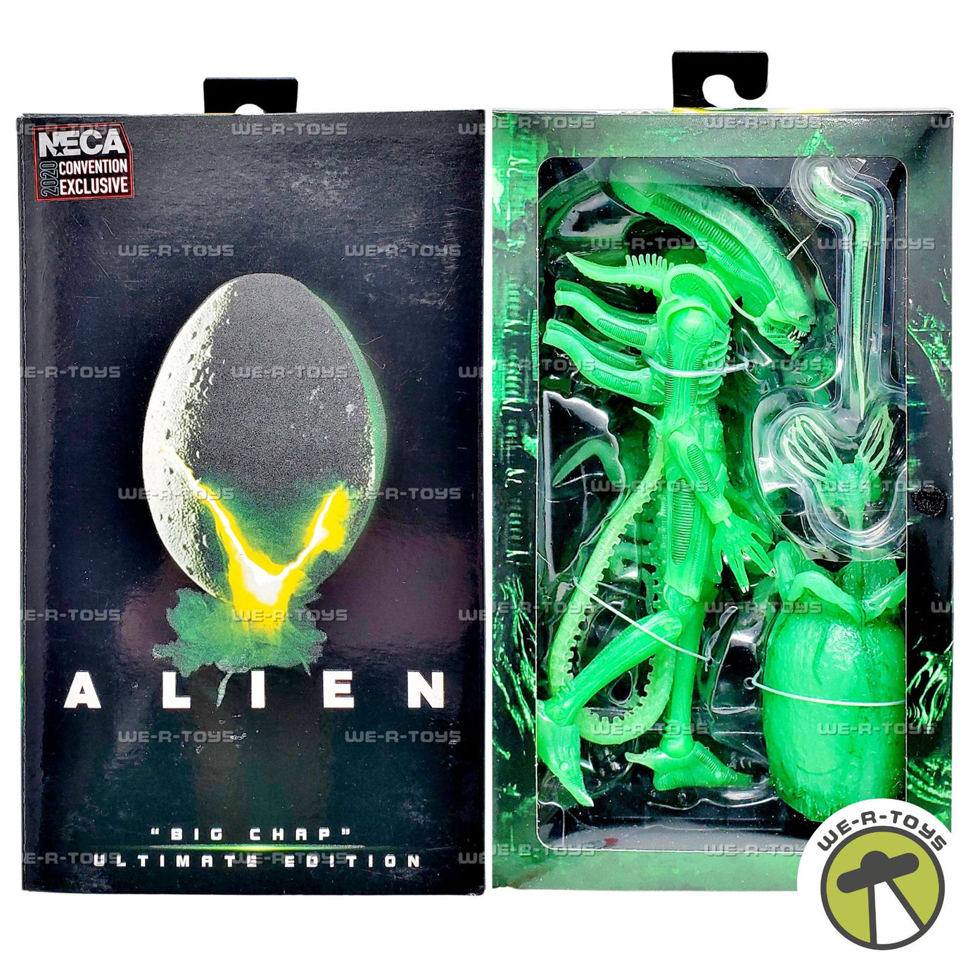 NECA Alien “Big Chap” 2020 Convention Exclusive Glow in the Dark
