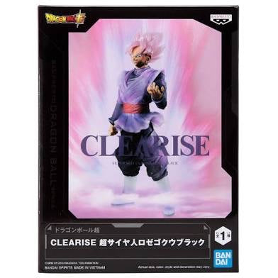 Banpresto Dragon Ball Super Clearise Super Saiyan Rose Goku Black Statue