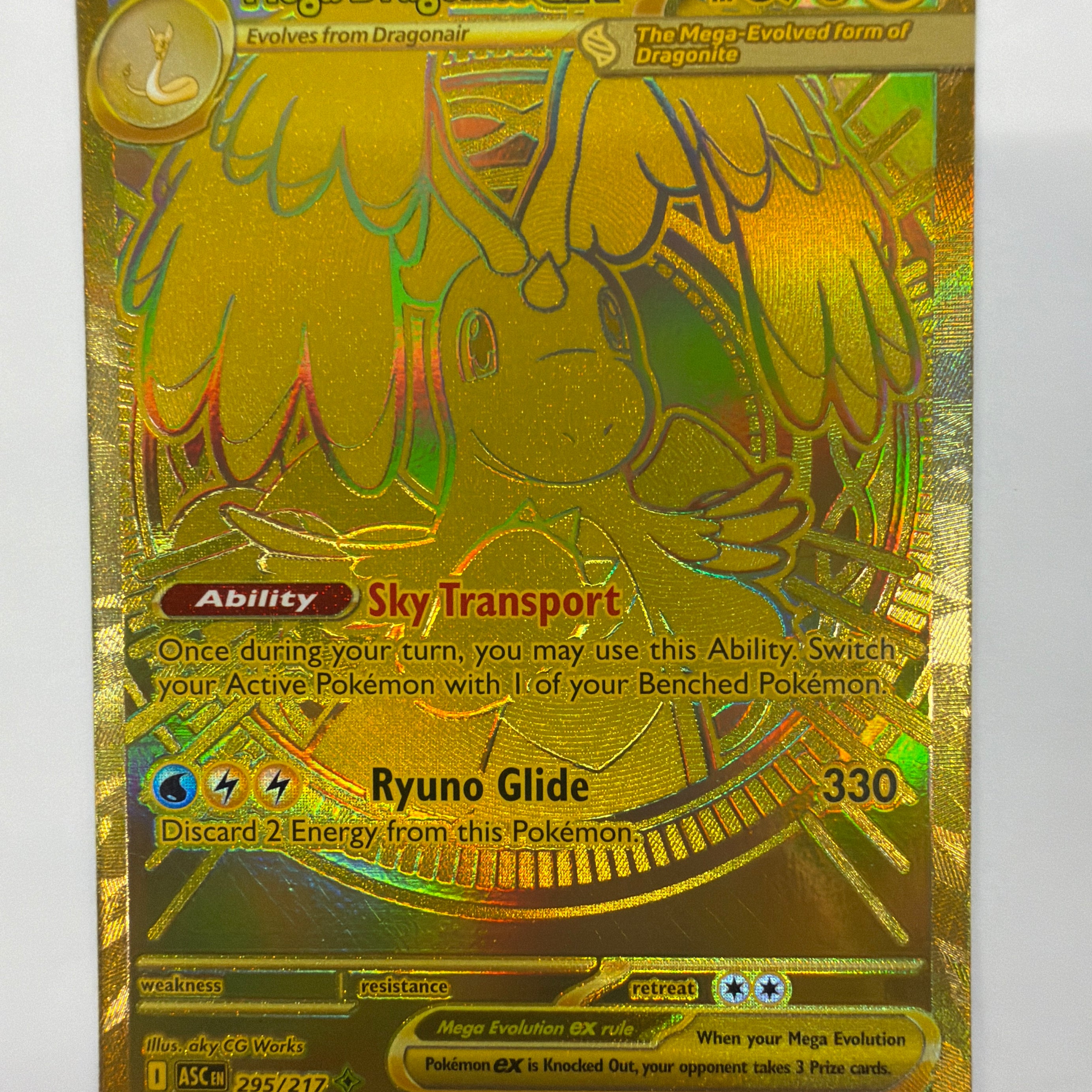 Pokémon TCG - Ascended Heroes Mega Dragonite ex 295/217 NM