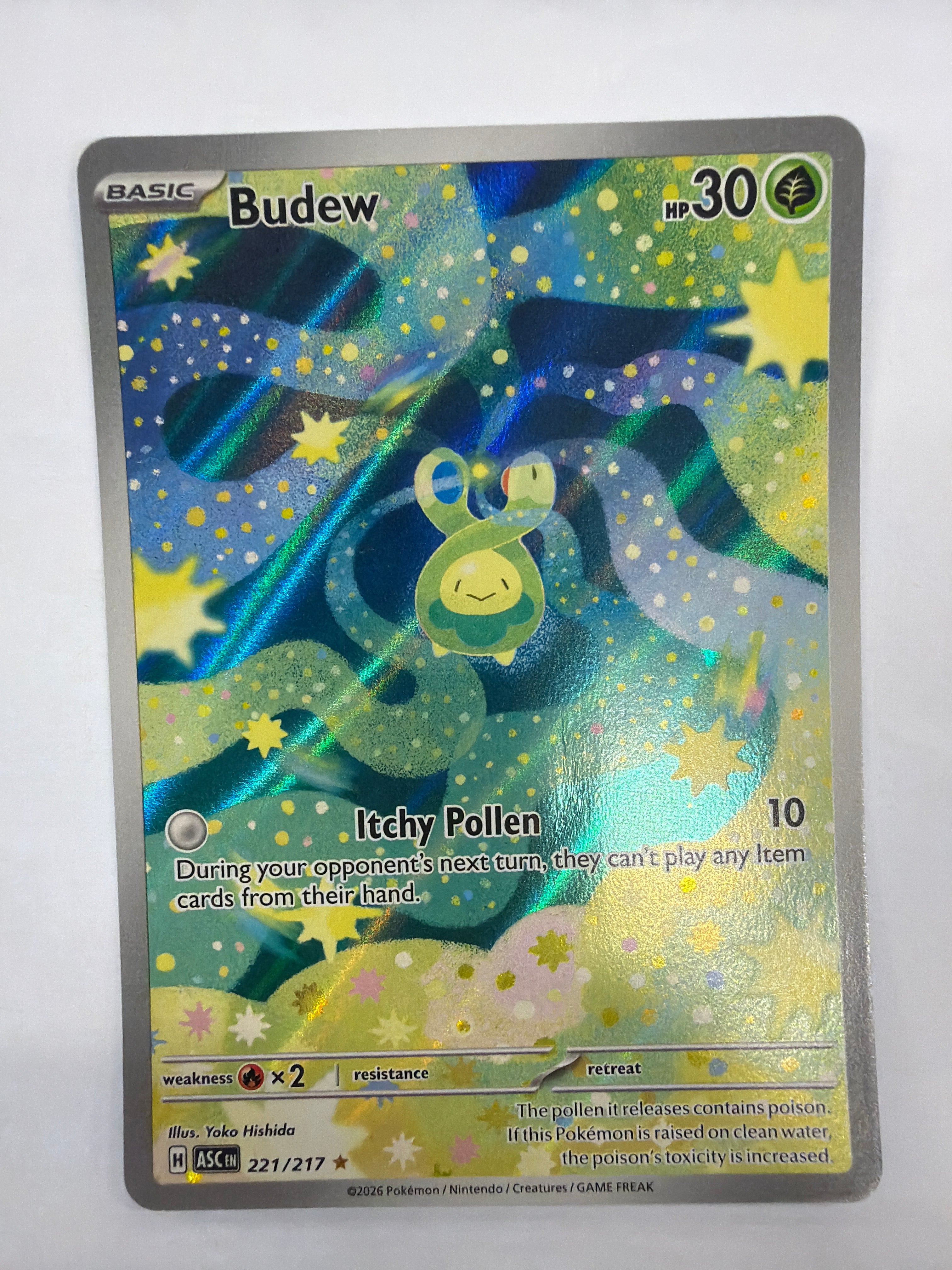 Pokemon TCG - Ascended Heroes Budew 221/217 NM