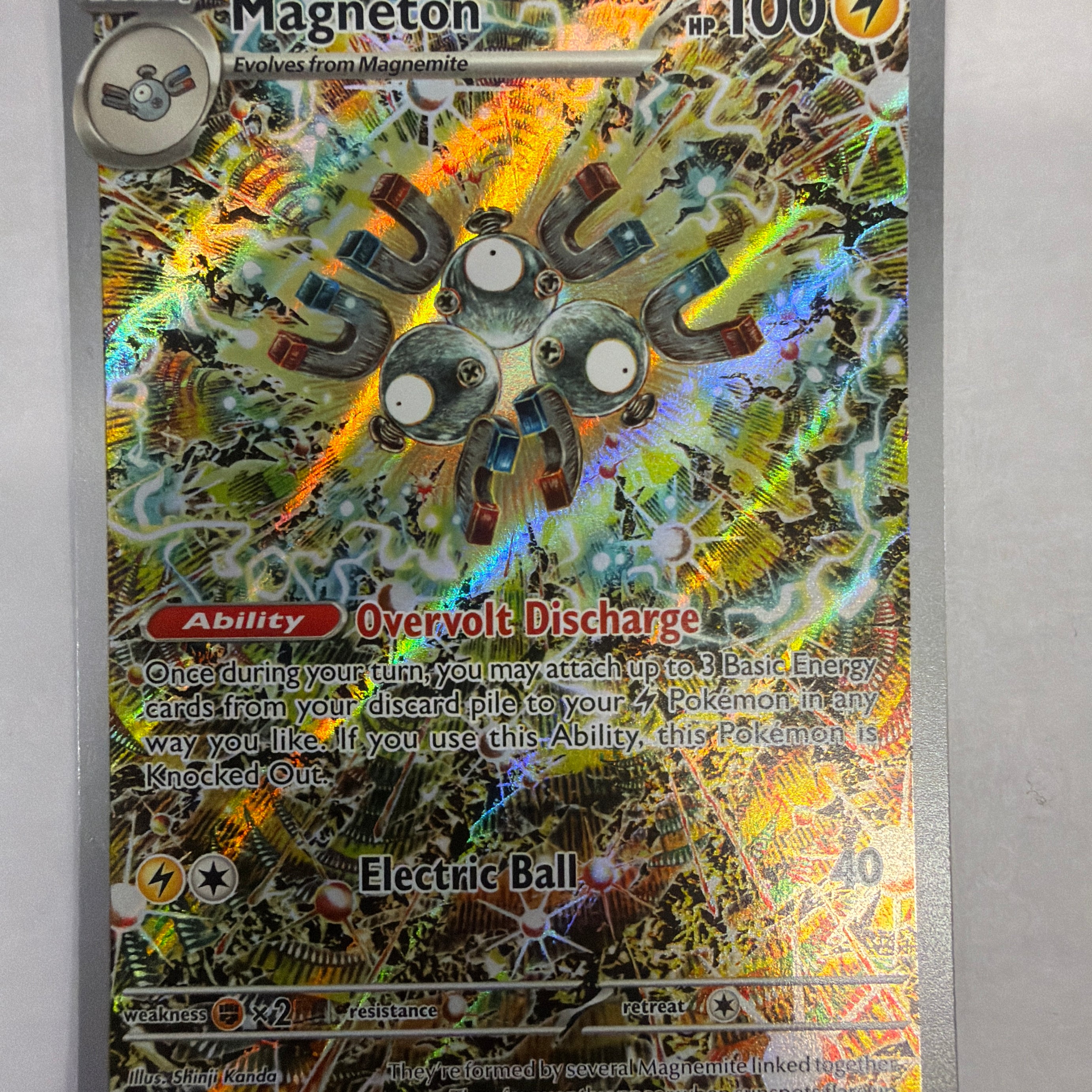 Pokémon TCG - Scarlet & Violet Promo Magneton 159 NM