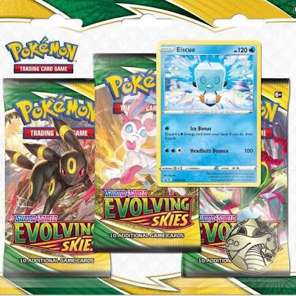 Pokémon TCG - Sword & Shield Evolving Skies Blister 3-Pack
