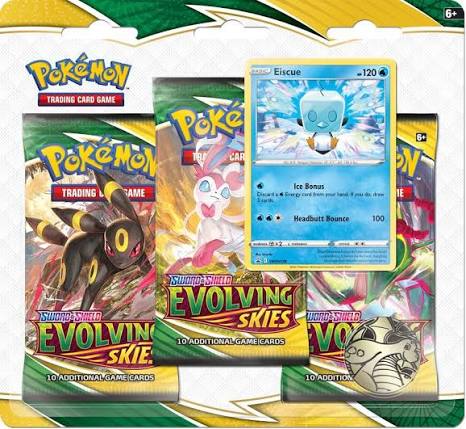 Pokémon TCG - Sword & Shield Evolving Skies Blister 3-Pack