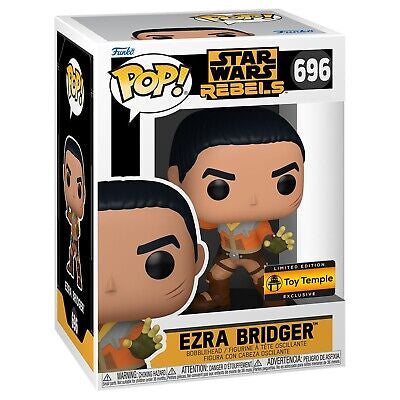 Funko Pop! Star Wars Rebels Ezra Bridger #696 First To Market LE5000 Toy Temple Exclusive