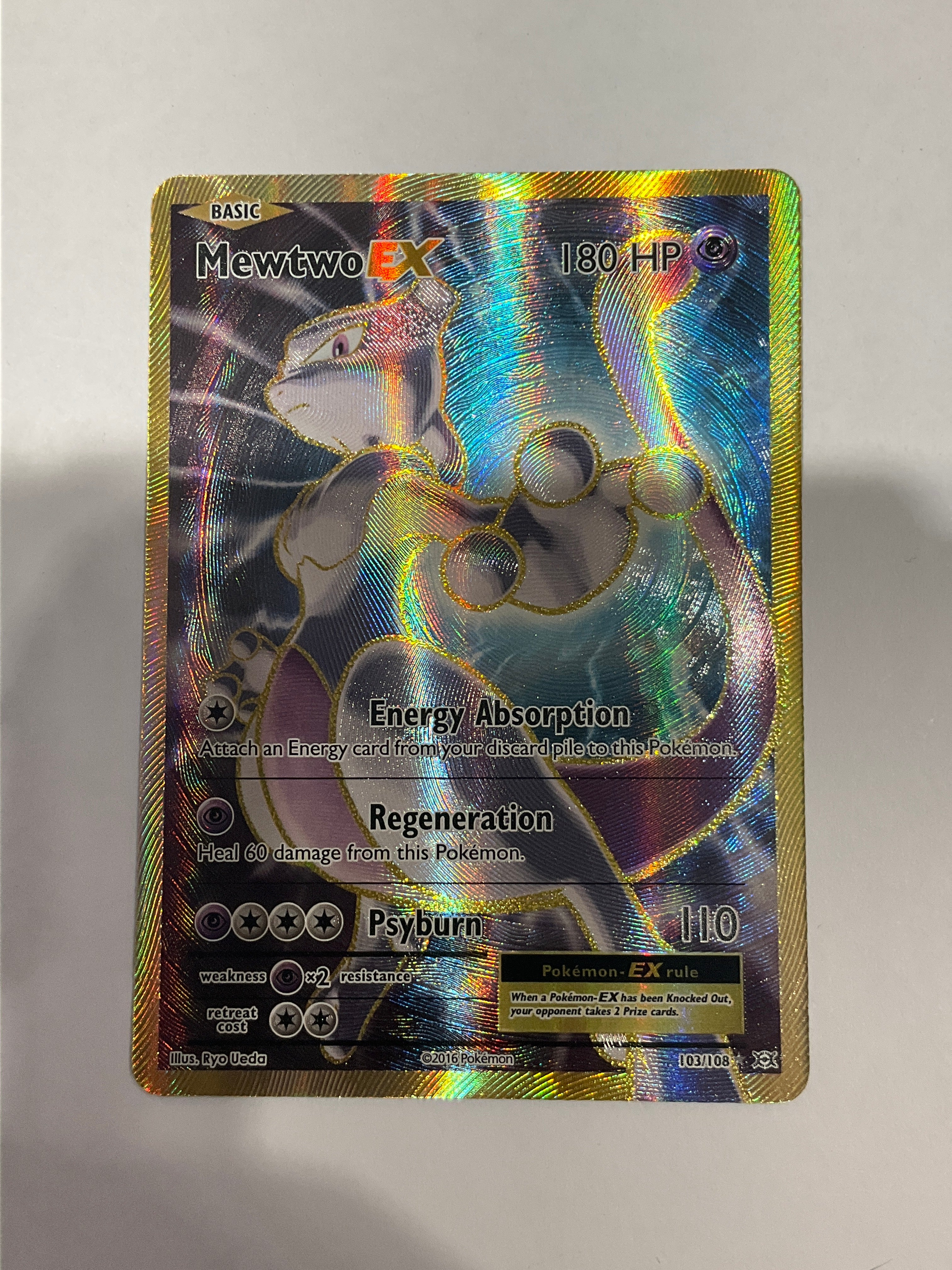 Pokemon TCG Mewtwo Ex Full Art XY Evolutions 103/108 Ultra Rare NM True Believers Gaming and Collectibles Pokemon TCG Mewtwo Ex Full Art XY Evolutions 103/108 Ultra Rare NM True Believers Gaming and Collectibles