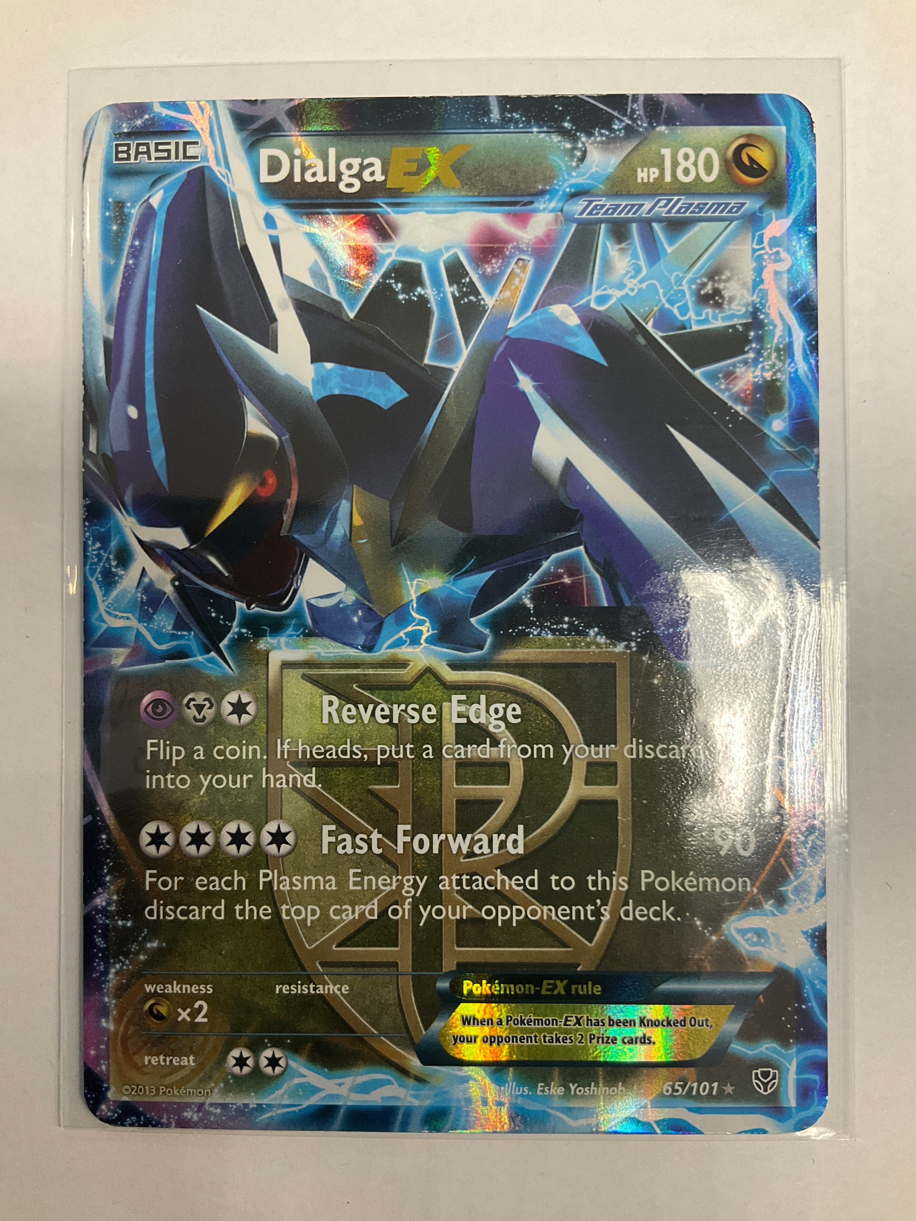 Pokemon TCG Dialga EX 65/101 Plasma Blast HP – True Believers Gaming and  Collectibles