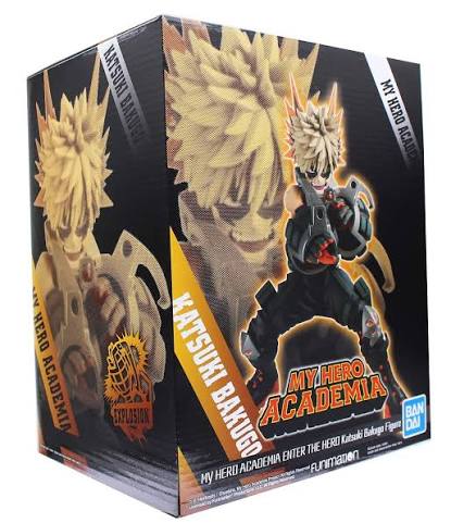 Bandai My Hero Academia Enter the Hero Katsuki Bakugo Statue