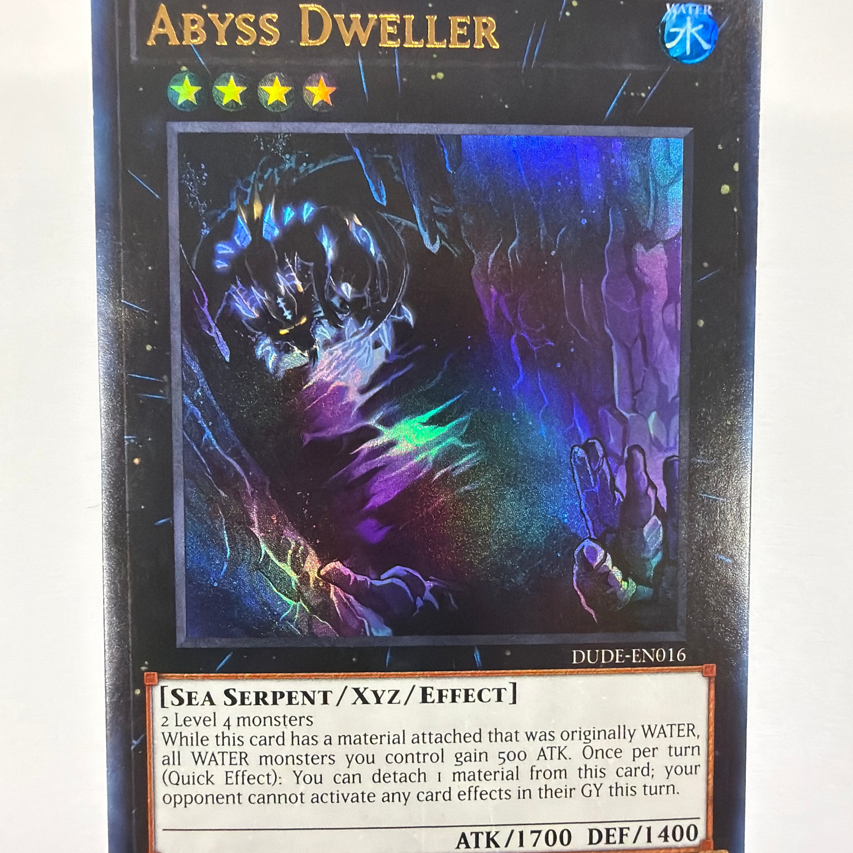 Yu-Gi-Oh! TCG - Duel Devastator Abyss Dweller DUDE-EN016 NM