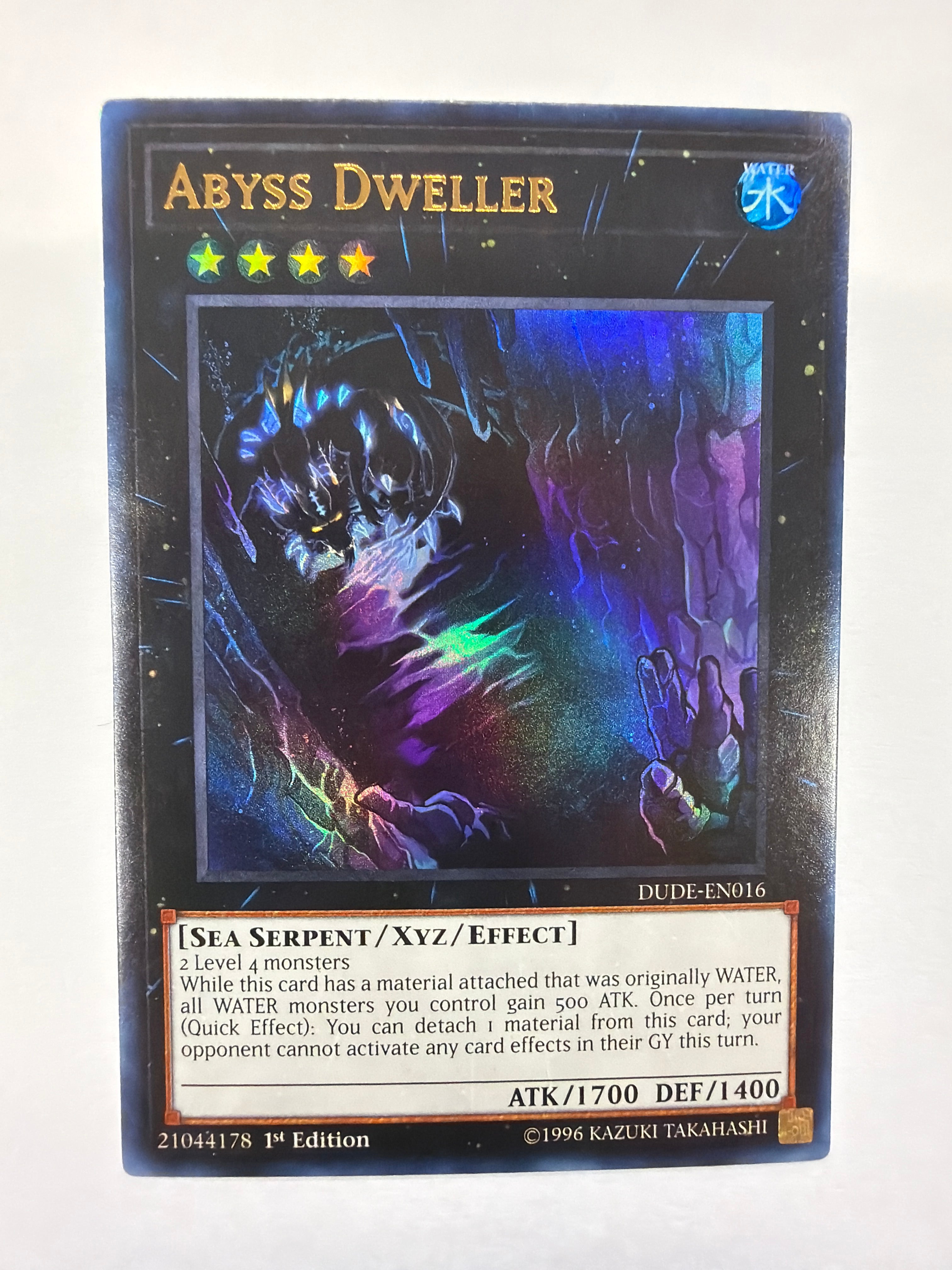 Yu-Gi-Oh! TCG - Duel Devastator Abyss Dweller DUDE-EN016 NM