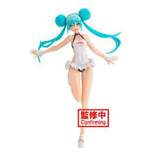Bandai Banpresto Hatsune Miku Racing Miku 2022 Tropical Maid Ver Statue
