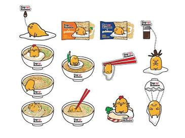 Kidrobot, Top Ramen Nissin x Gudetama Enamel Pin Series Blind Box