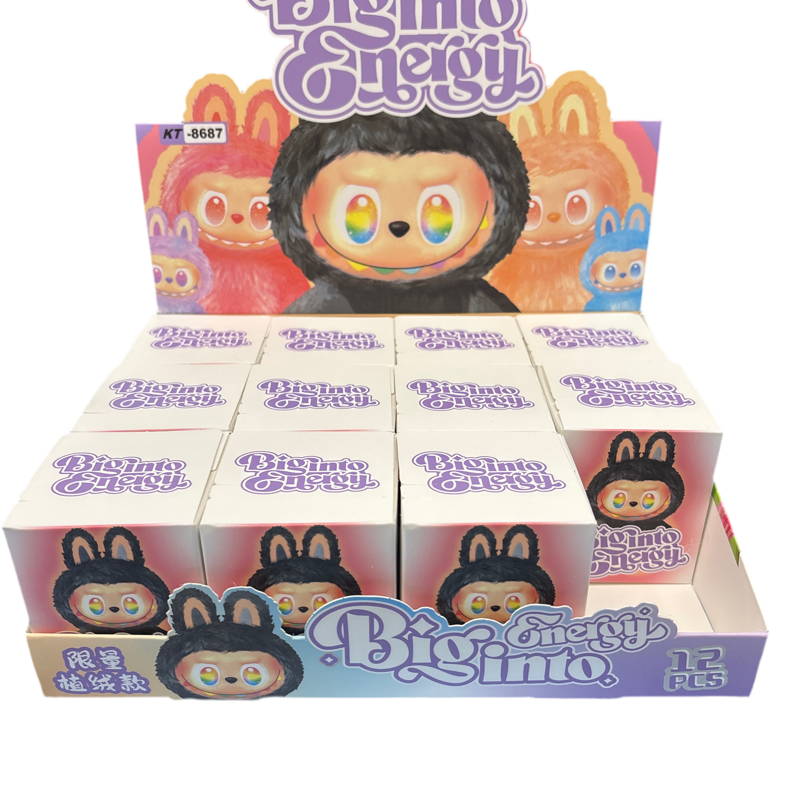 Unofficial Big Into Energy Labubu Mini Figures