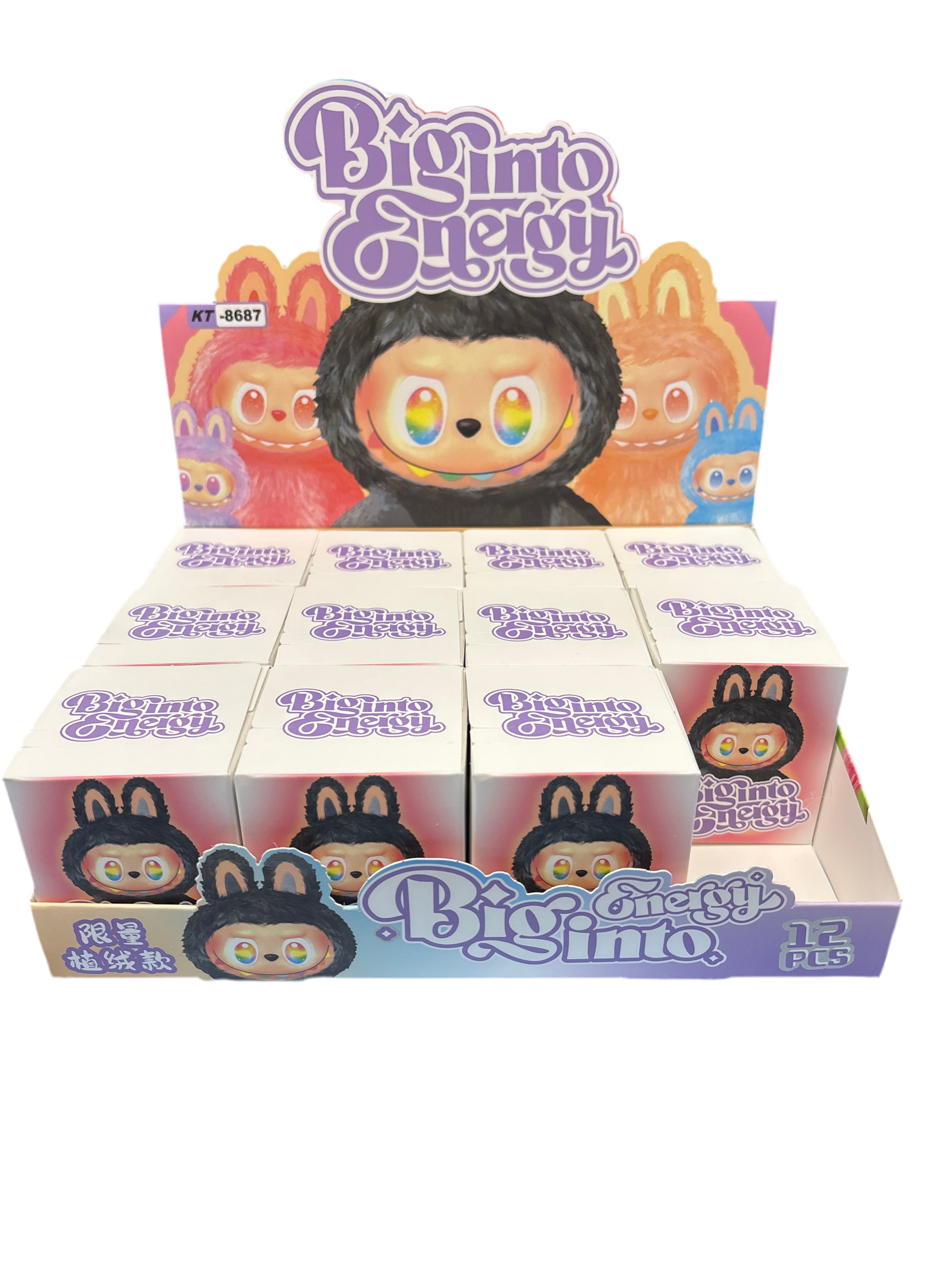 Unofficial Big Into Energy Labubu Mini Figures