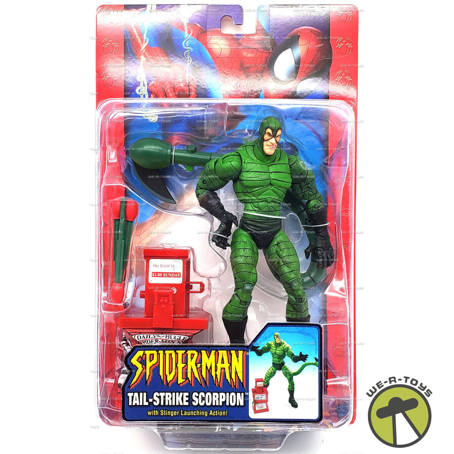Toy Biz Worldwide Marvel Spider-Man Tail Strike Scorpion Action Figure